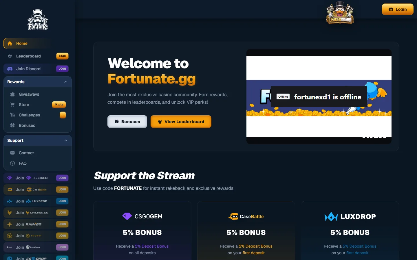 FortuneXD1 โ Home