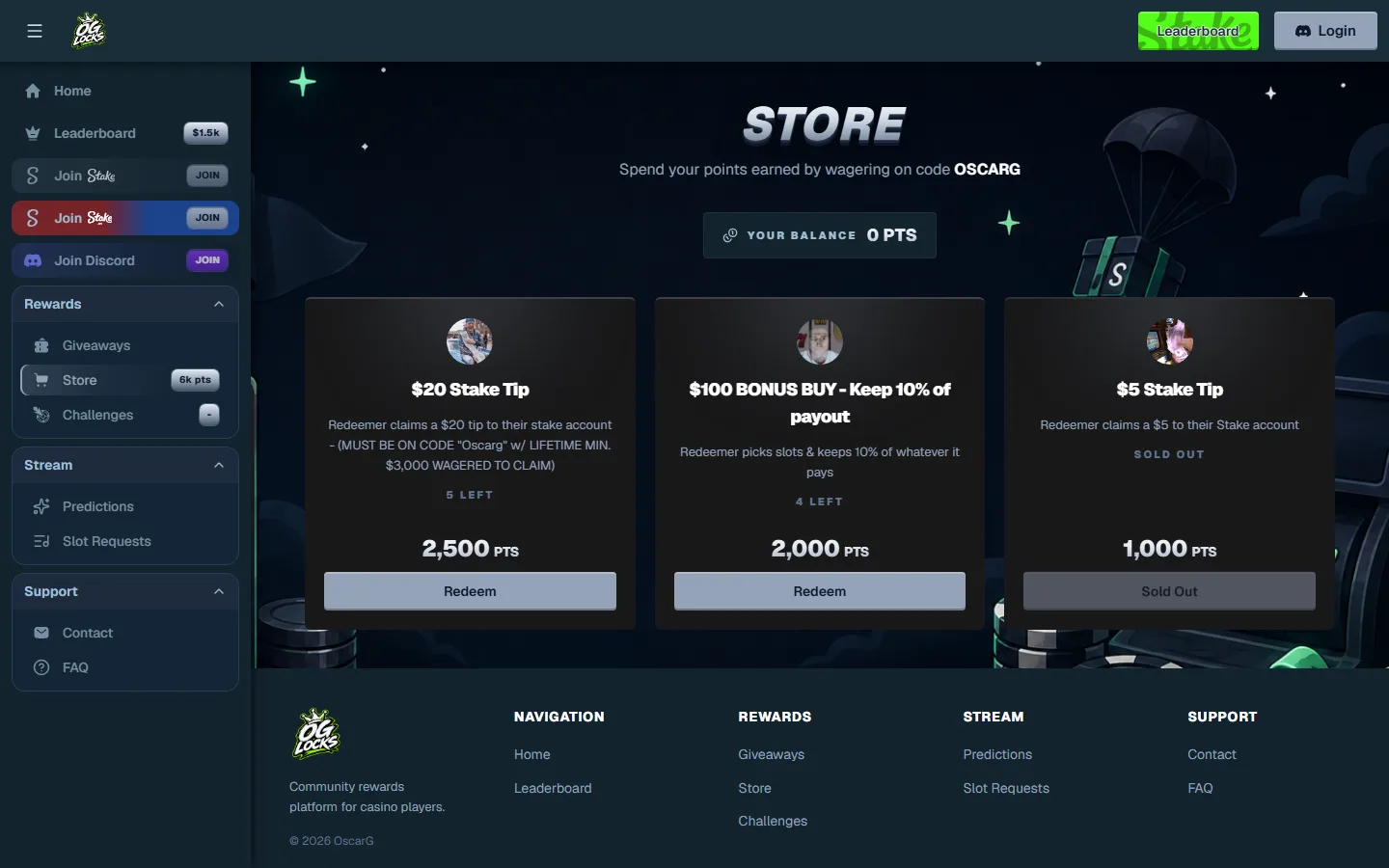 Points your viewers spend on your site